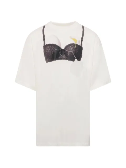 Doublet Egg Bra graphic-print T-Shirt
