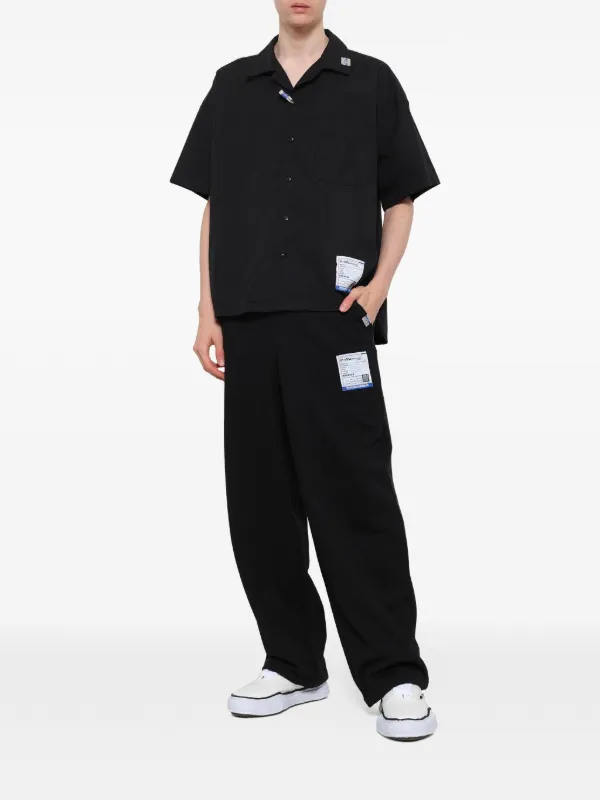 Maison MIHARA YASUHIRO logo-patch Sweat Pants | Black | FARFETCH