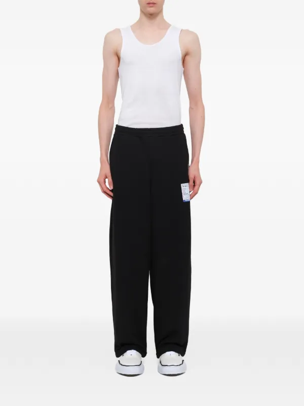 Maison MIHARA YASUHIRO logo-patch Sweat Pants | Black | FARFETCH