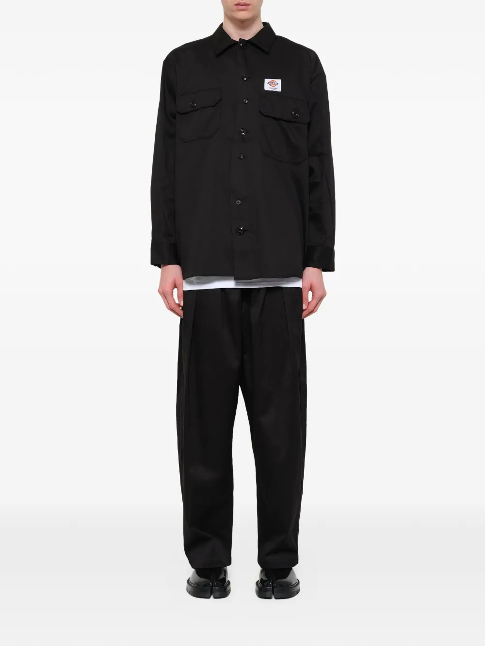 Undercover x Dickies overhemd met klepzak Zwart
