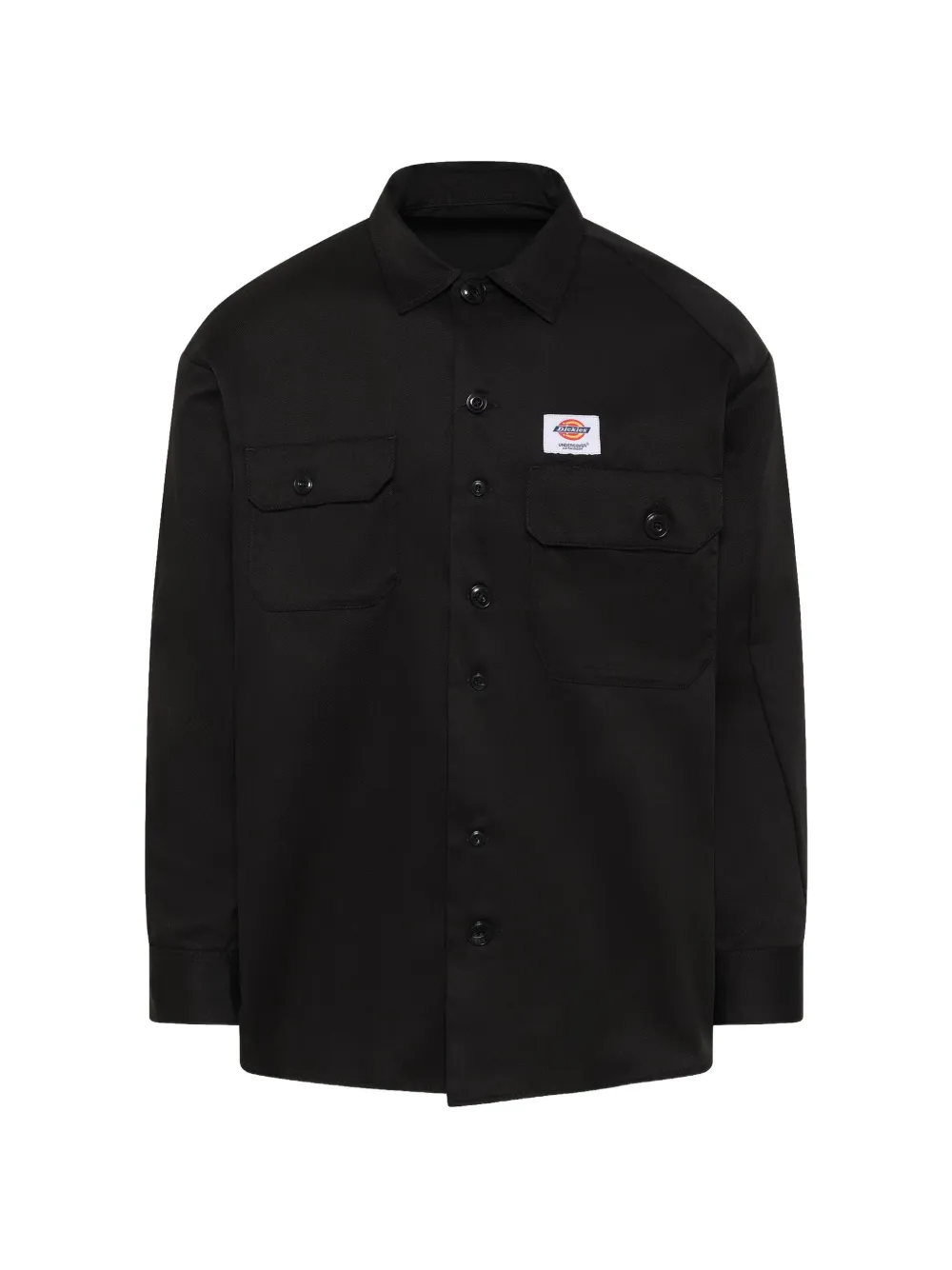 Undercover x Dickies flap-pocket shirt - Nero