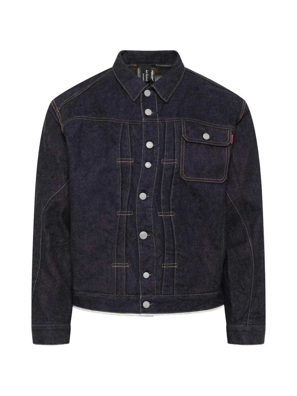 Undercover relaxed-fit denim jacket - Blau
