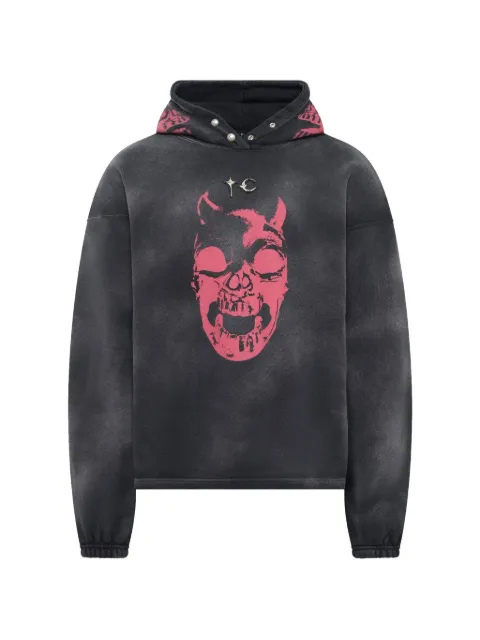 THUG CLUB Riding Skull hoodie