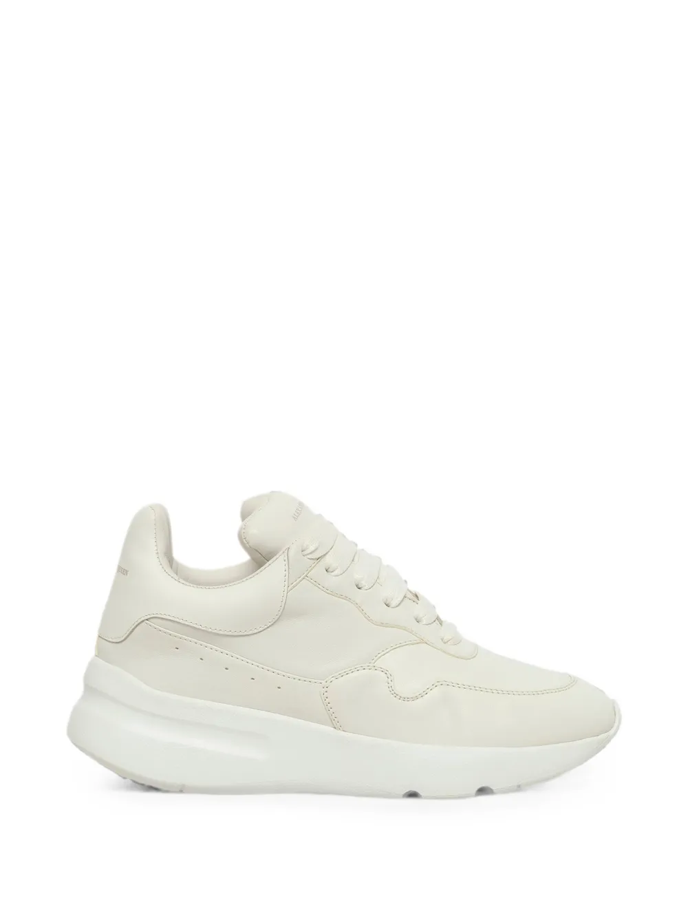 Alexander McQueen nappa Larry sneakers - Nude