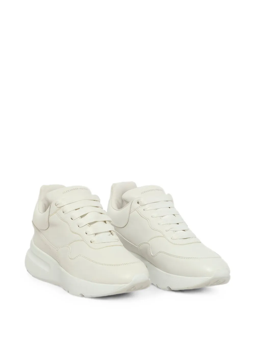 Alexander McQueen nappa Larry sneakers Beige
