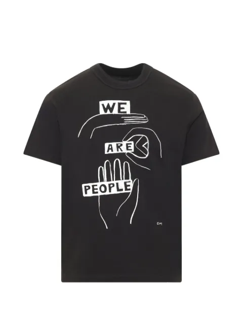 sacai x Geoff McFetridge graphic-print T-shirt