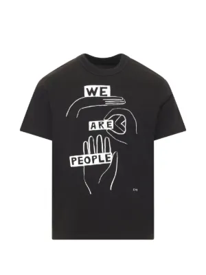 MM6 Maison Margiela グラフィック プリントTシャツ | ブラック