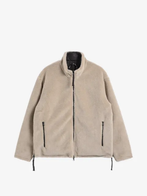 Taion zip-fastening pocket reversible jacket