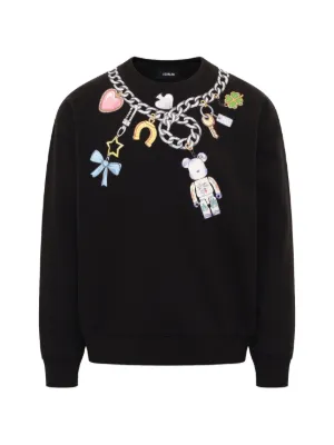 EGONlab. グラフィック カーディガン | ブルー | FARFETCH JP