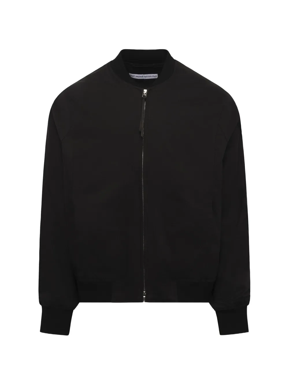 Post Archive Faction Shirring bomber jacket - Black