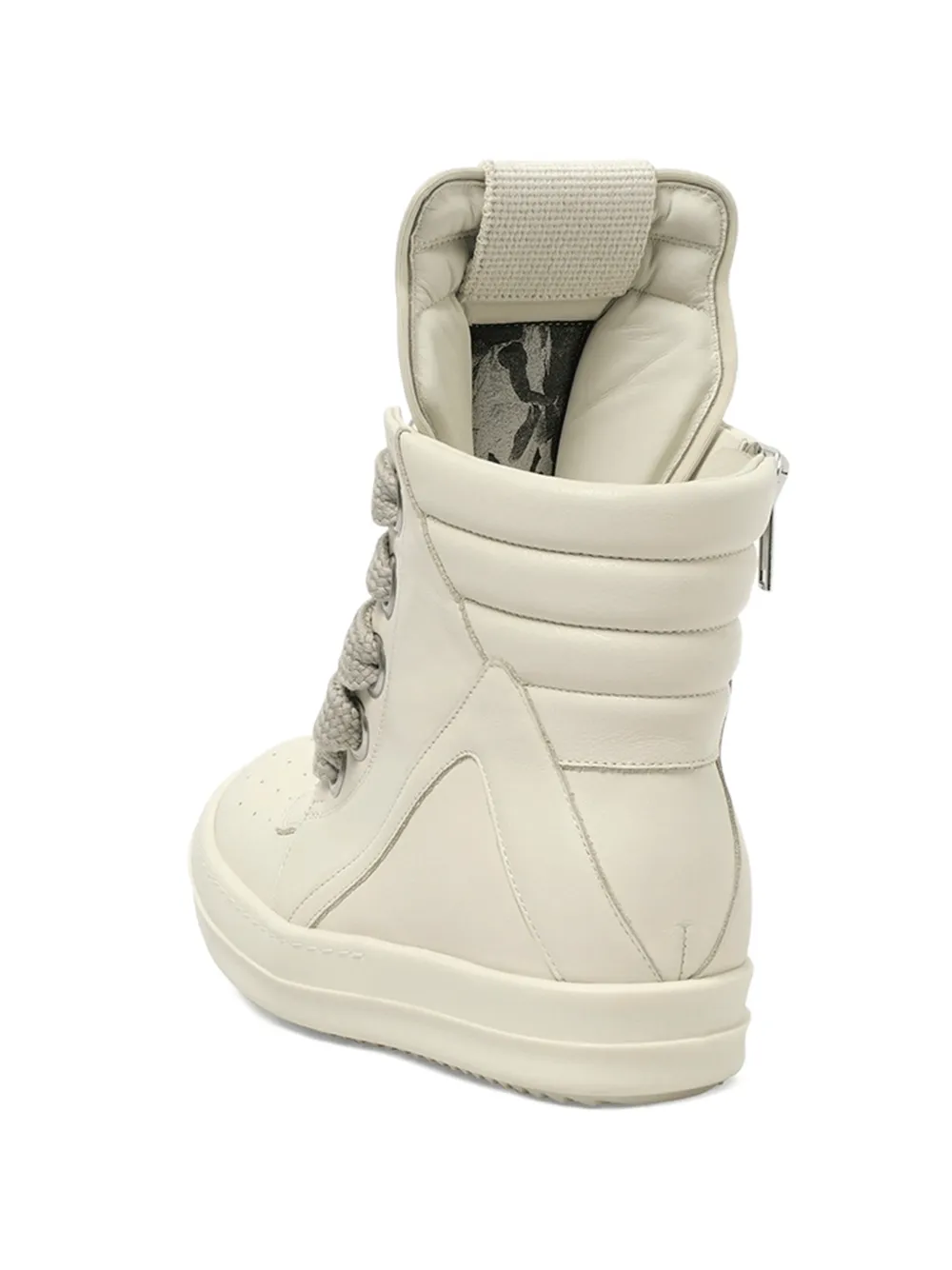 Rick Owens Jumbolace Geobasket sneakers Beige