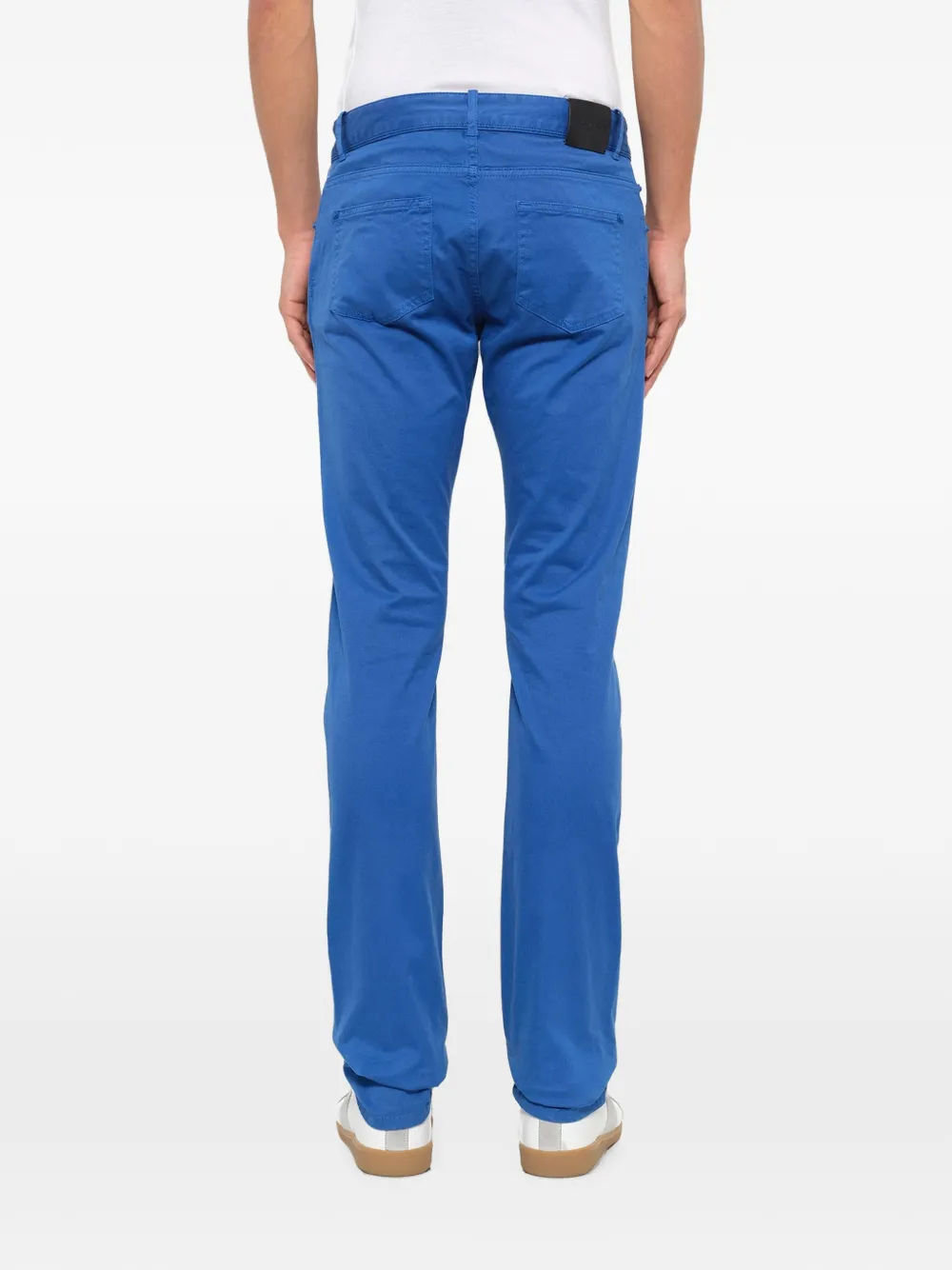 Balenciaga gabardine trousers Blauw