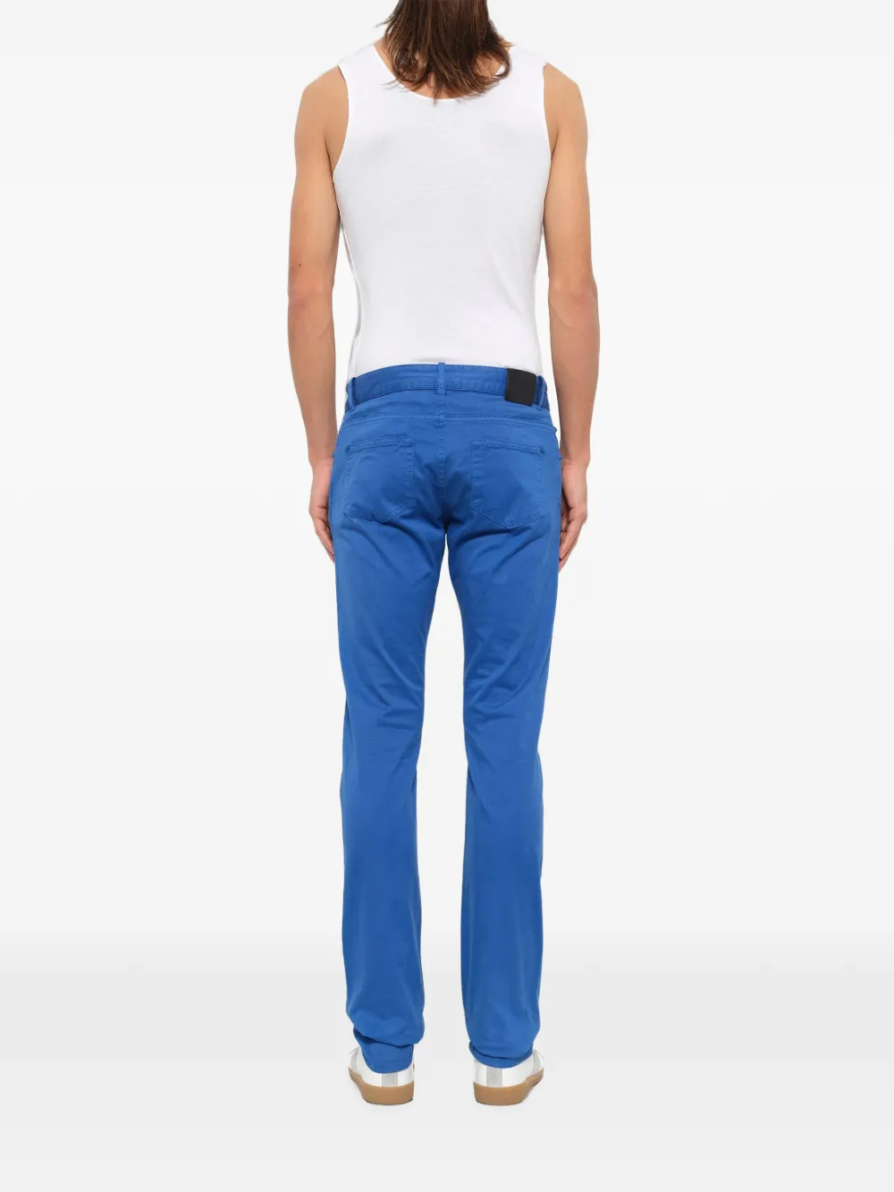 Balenciaga gabardine trousers Blauw