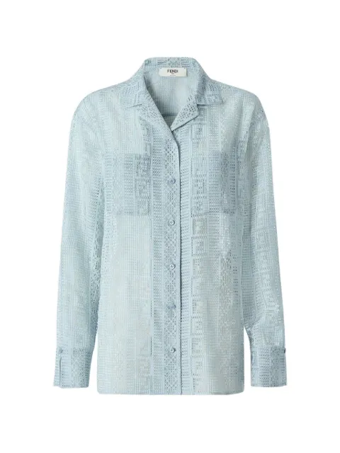 FENDI FF motif shirt