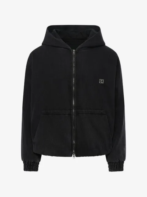 Wooyoungmi dyed denim hoodie