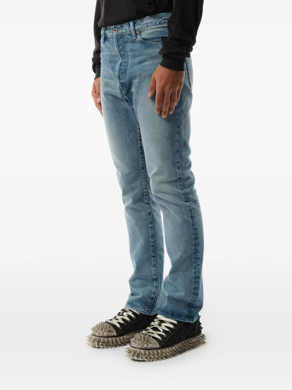 Doublet Care straight jeans Blauw
