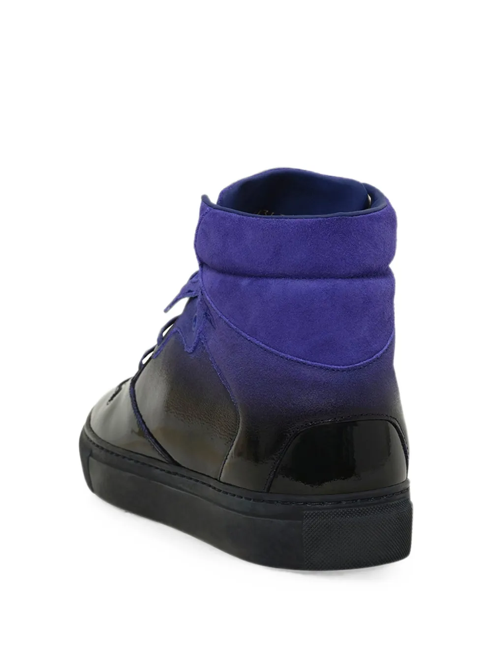 Balenciaga gradient high-top sneakers Zwart