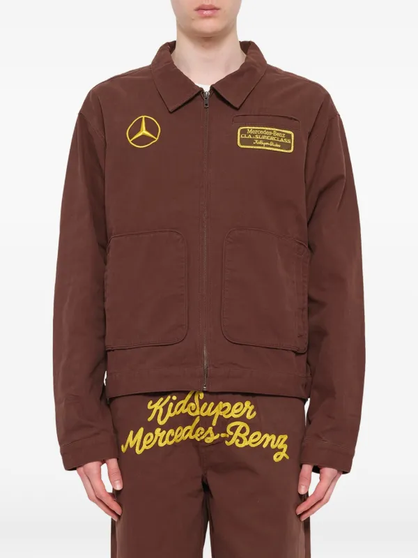 KidSuper x Mercedes-Benz Work Jacket | Brown | FARFETCH AO