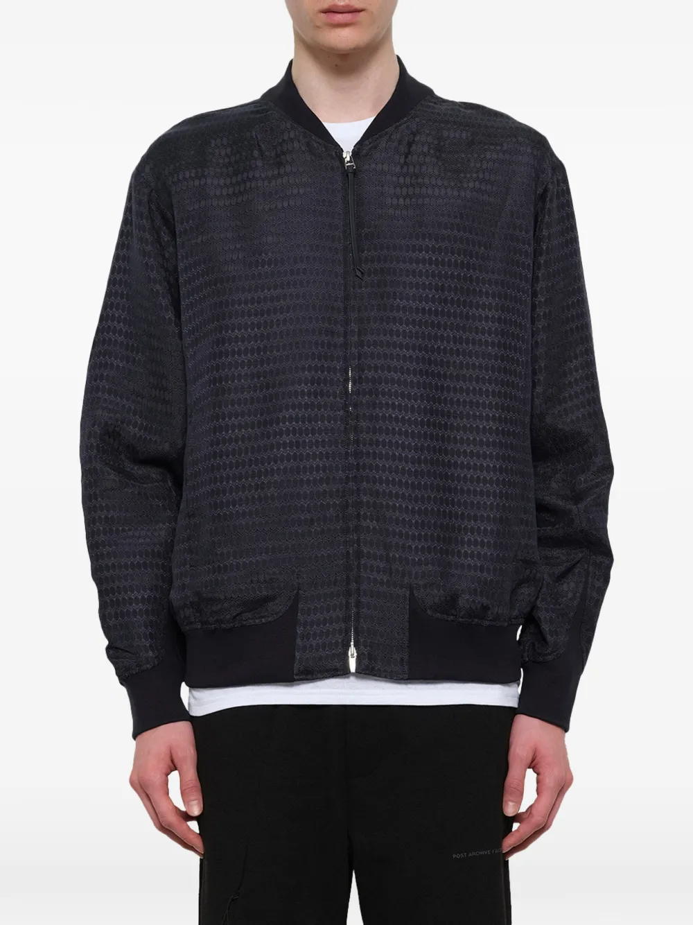 Post Archive Faction Archive bomberjack met rits Blauw