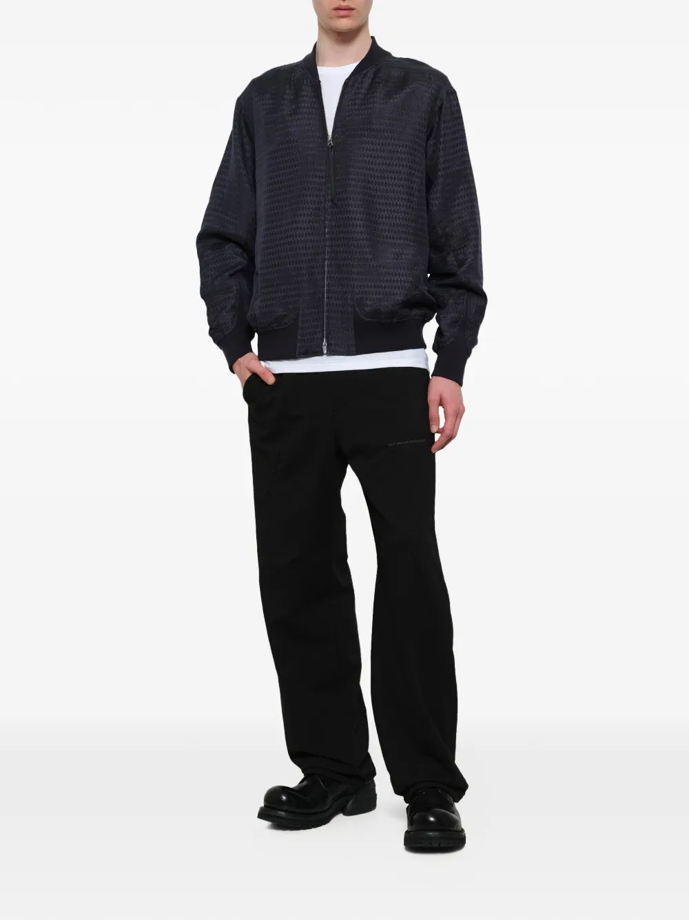 Post Archive Faction Archive bomberjack met rits Blauw