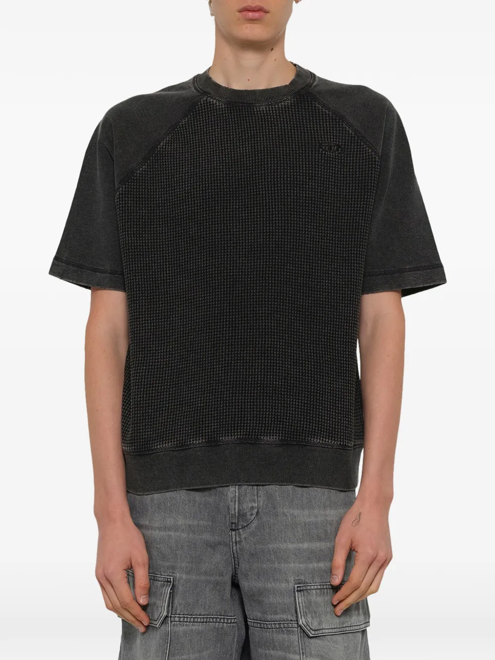 Diesel S-Wafy-Rag T-shirt Grijs
