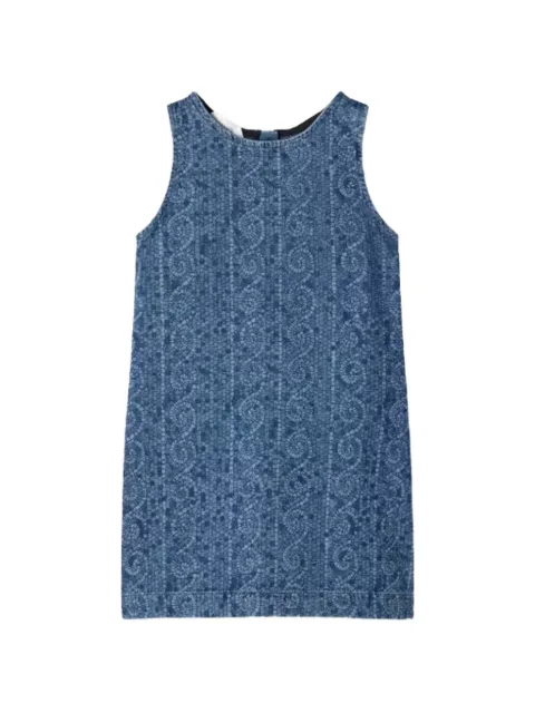 Versace Kids Barocco-print sleeveless dress