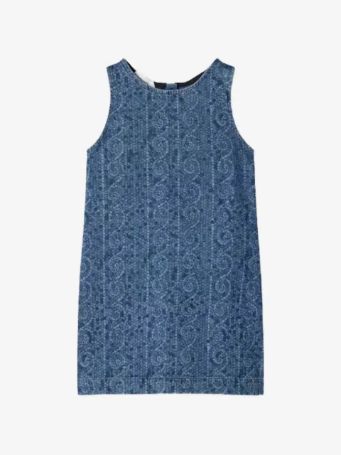 Versace Kids mosaic-print dress