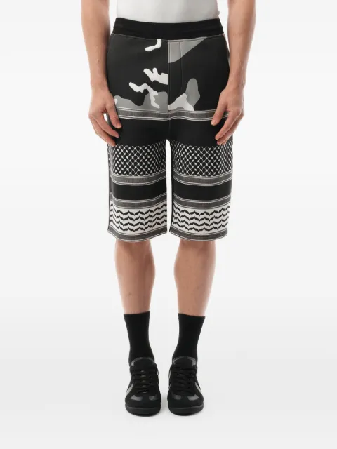 Neil Barrett camouflage-print drawstring shorts