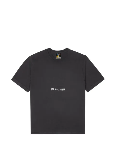 KidSuper playera manga corta con logo y detalles