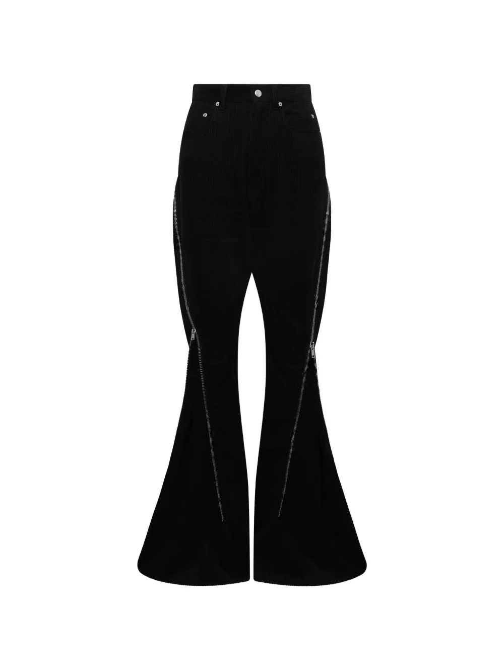 Rick Owens Bolan Banana zip-detail jeans - Schwarz