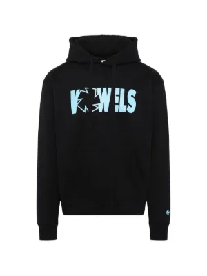 Sacai graphic-print Drawstring Hoodie | Black | FARFETCH AE