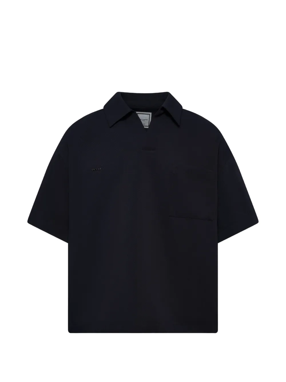 Wooyoungmi logo-detail T-shirt - Blau