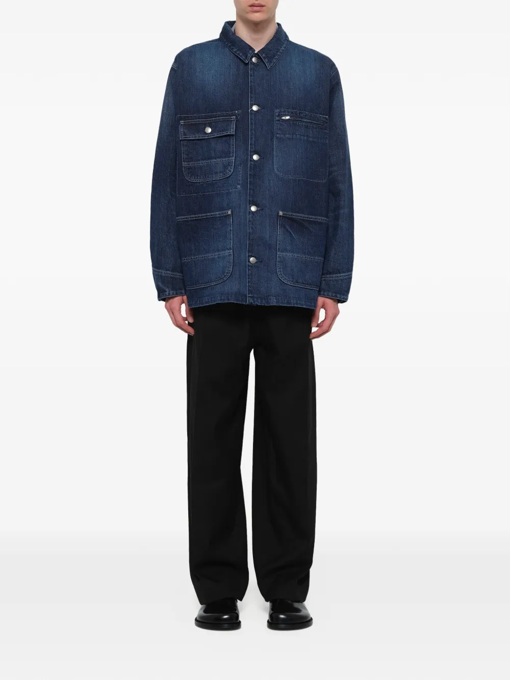 Vowels Denim jack Blauw