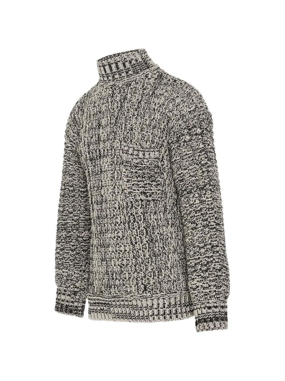 AMBUSH Trui met ronde hals en jacquard Beige