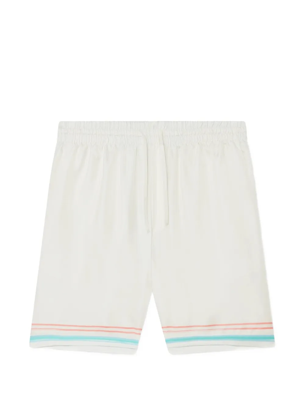 Casablanca Dance Joy zijden shorts Wit
