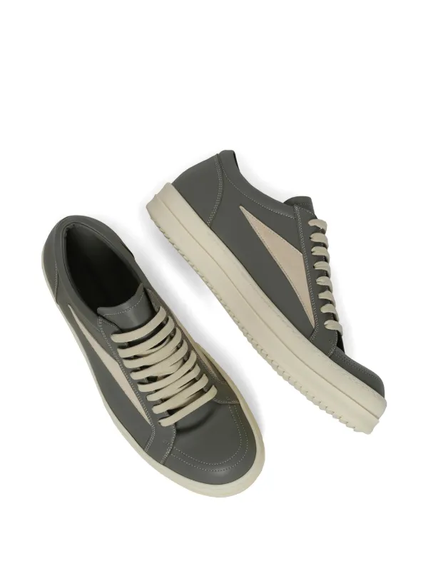 靴 Rick Owens VINTAGE SBEAKS Rick Owens Vintage Sneaks Sneakers | Grey | FARFETCH SG