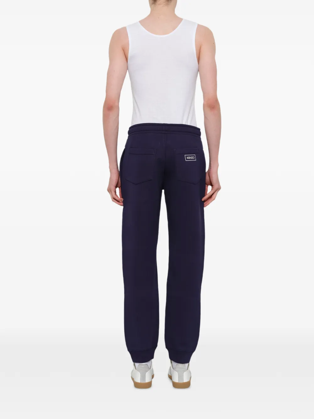 Kenzo Trainingsbroek met logopatch Blauw