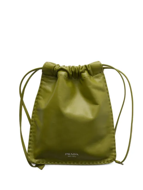 Prada nappa-leather smartphone pouch