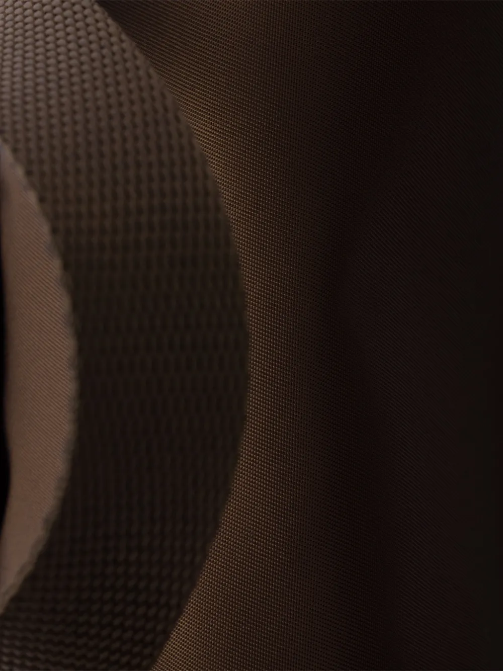 Prada Re-Nylon rugzak met gespsluiting Bruin