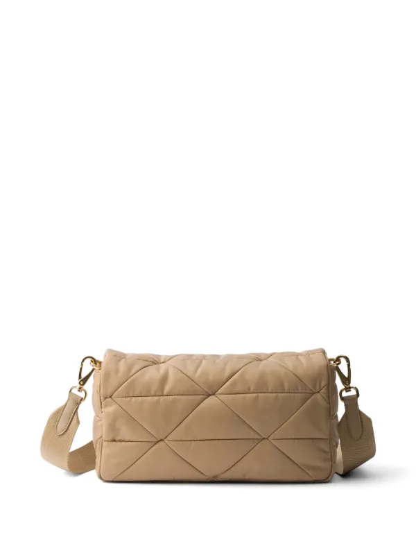 Prada Re-Nylon パデッド ショルダーバッグ | ニュートラル | FARFETCH JP