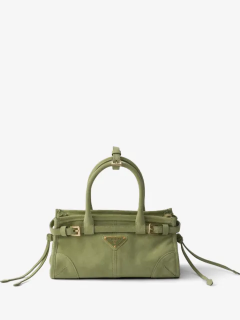Prada Prada Bonnie suede mini handbag