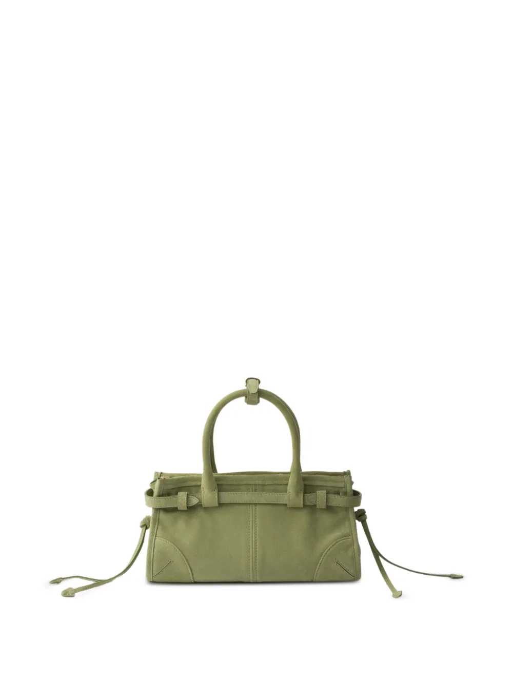 Prada Bonnie suède mini-handtas Groen