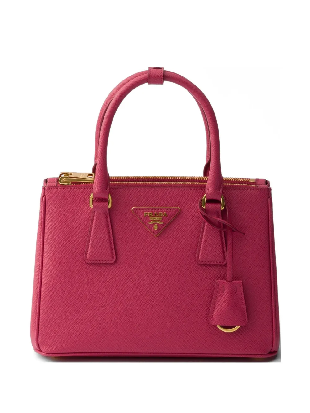 Prada Prada Galleria small Saffiano leather bag - Rosa