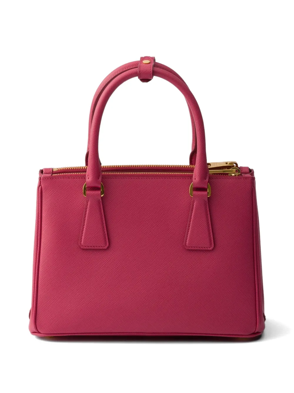 Prada Kleine Galleria Saffiano leren tas Roze
