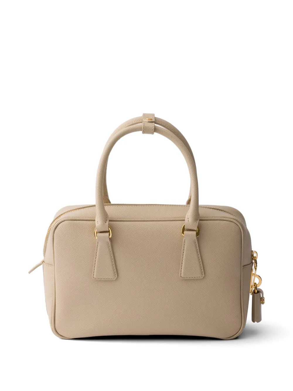Prada Kleine Saffiano leren handtas Beige