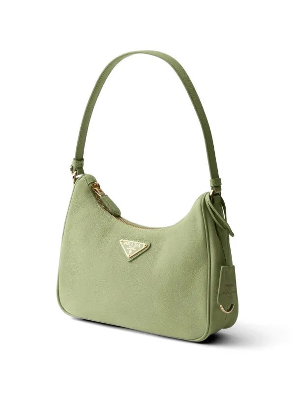 Prada リエディション 2005 サフィアーノレザーミニバッグ | グリーン