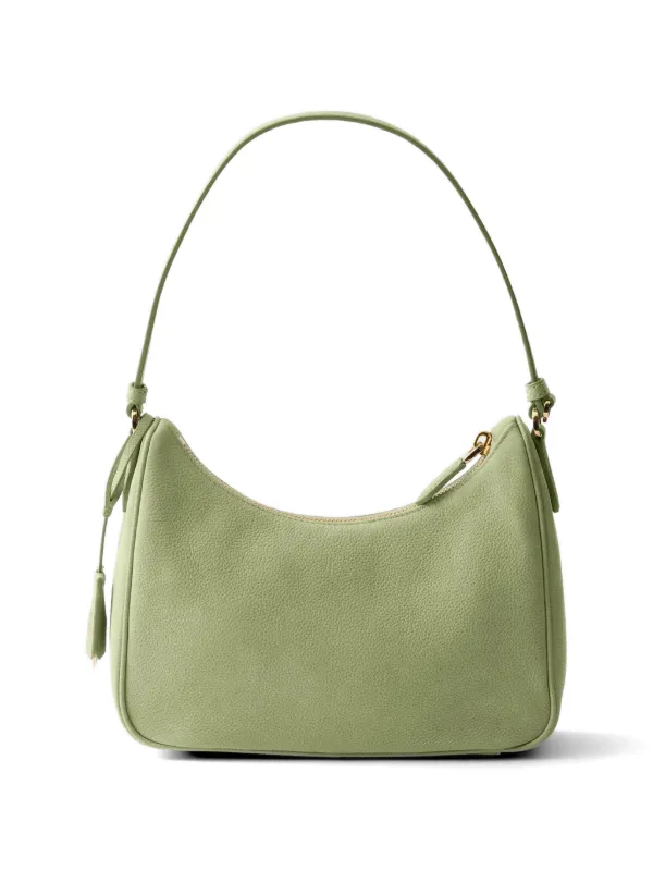 Prada リエディション 2005 サフィアーノレザーミニバッグ | グリーン