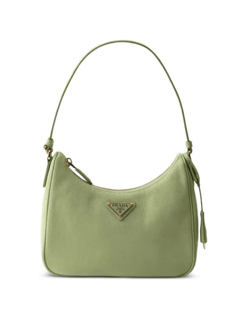 Prada Prada Re-Edition 2005 nubuck and Saffiano-leather mini bag