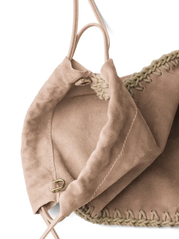 Prada Suede Smartphone Case | Neutrals | FARFETCH