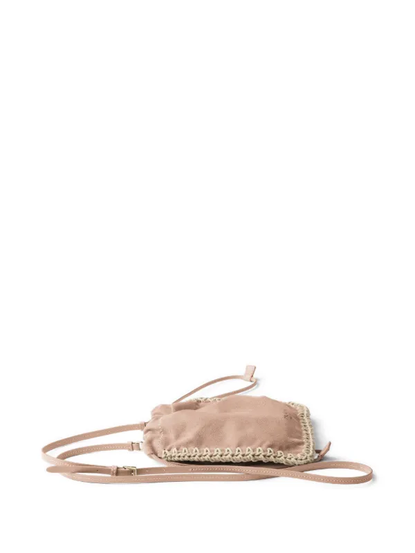 Prada Suede Smartphone Case | Neutrals | FARFETCH